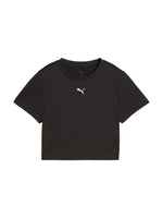 Playera PUMA W Tad Essential Baby Tee Negro para Mujer