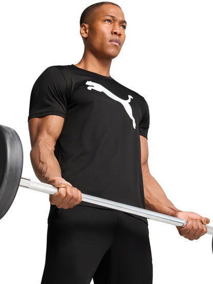 Tops Deportivos Puma Playera M Tad Essential Solid Cat Tee Negro 525921 Para Hombre
