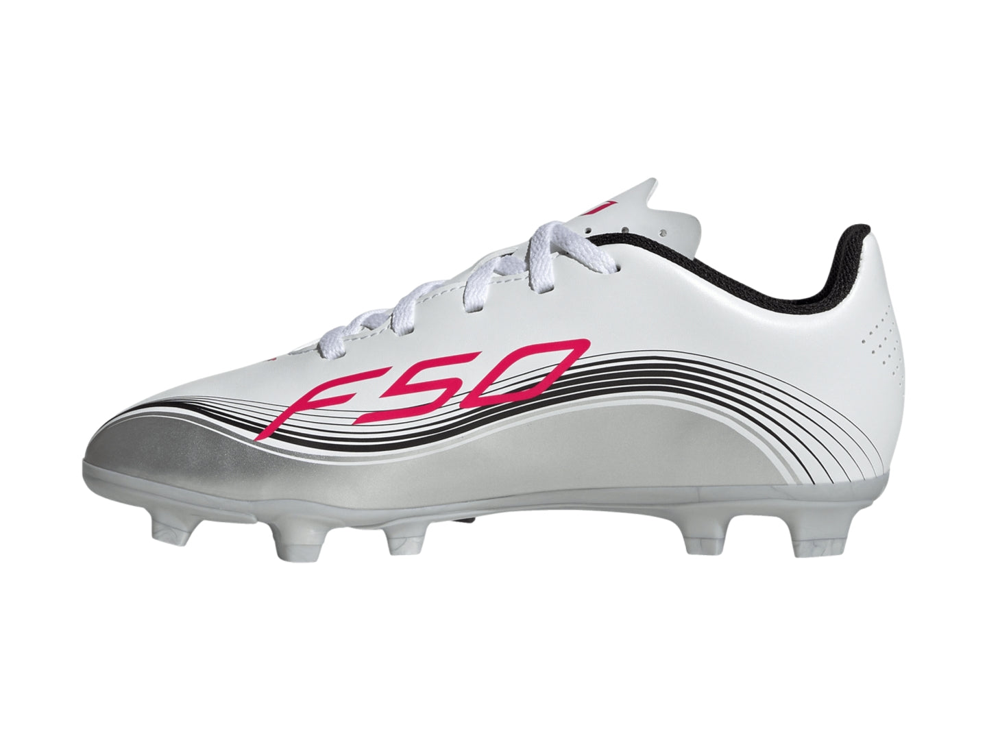 Tenis Adidas Taquete F50 Messi Club Fg M Blanco Para Niño