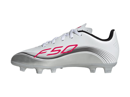 Tenis Adidas Taquete F50 Messi Club Fg M Blanco Para Niño