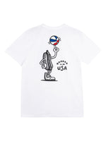 Playera Champion Classic Graphic Blanca para Hombre