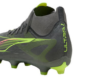 Tenis Taquetes Puma Ultra 5 Match Plata y Amarillo para Hombre