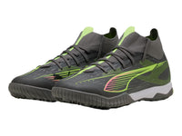 Tenis de Fútbol Puma Ultra 5 Match TT Plata para Hombre