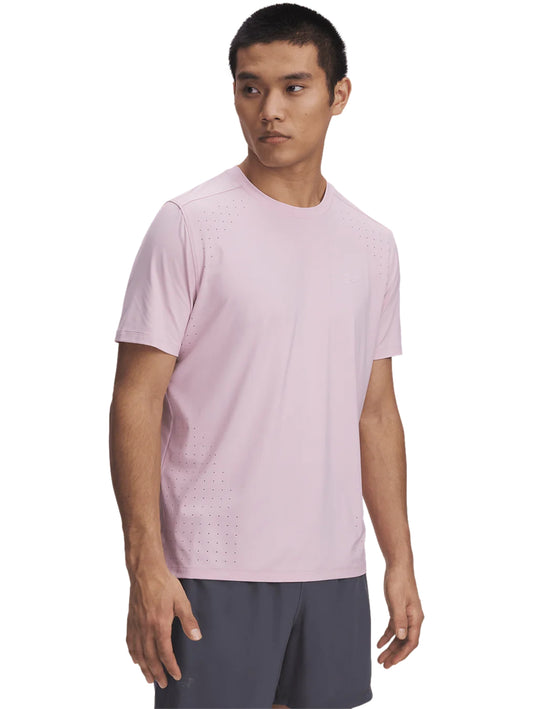 Tops Deportivos Under Armour Playera Launch Elite Shortsleeve Rosa 389802 Para Hombre