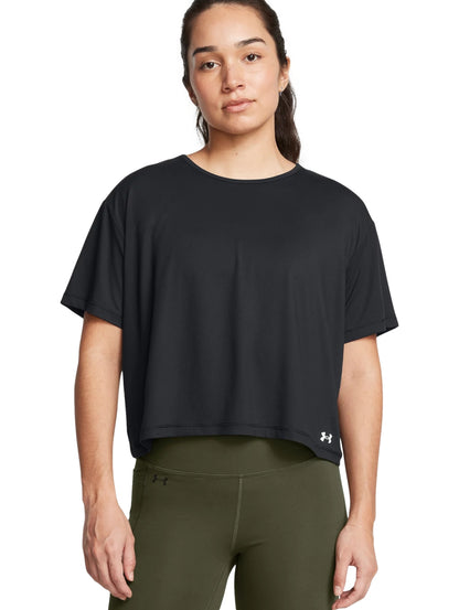 Tops Deportivos Under Armour Playera Motion Ss Negro 379178 Para Mujer