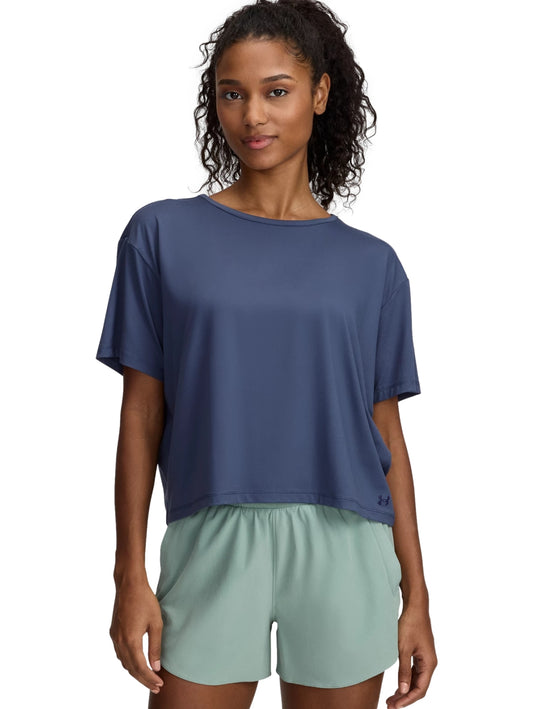 Tops Deportivos Under Armour Playera Motion Ss Marino 379178 Para Mujer