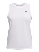 Playera Under Armour Tech Tank Blanco para Mujer