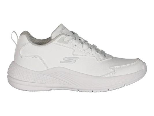 Tenis Skechers Charly Microspec Advance Blanco 23002 Para Niño