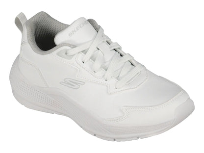 Tenis Skechers Charly Microspec Advance Blanco 23002 Para Niño