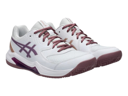 Tenis Asics Ahq Gel Dedicate 8 Padel Women Standard Blanco Para Mujer