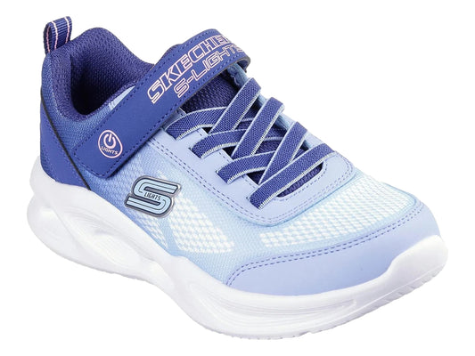 Tenis Skechers Sola Glow Azul 303714 Para Niña