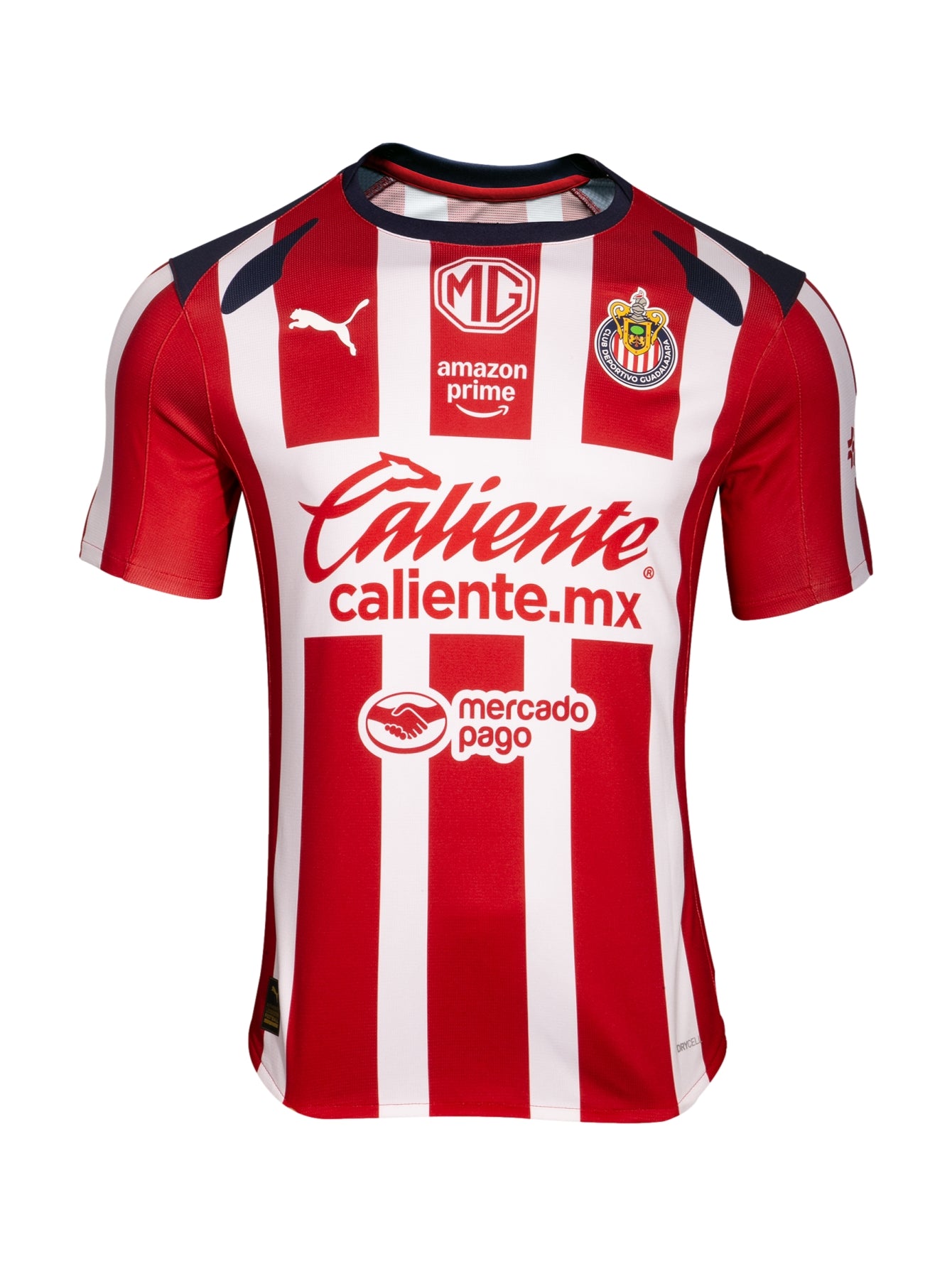 Uniformes Deportivos Puma Jersey Chivas Home Shirt Replica 25-26 Rojo 713574 Para Hombre