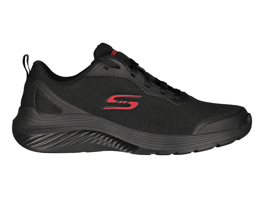 Tenis Skechers Bobs Squad Wave Negro Para Hombre