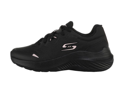 Tenis Skechers Bobs Squad Wave Negro Para Mujer