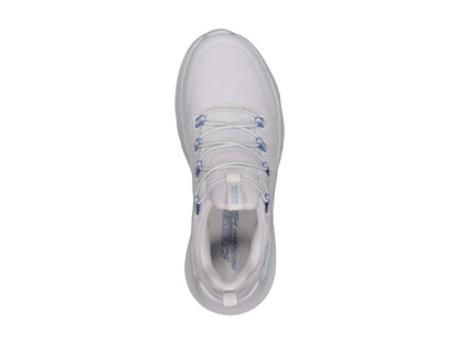 Tenis Skechers Bobs Squad Wave Blanco Para Mujer