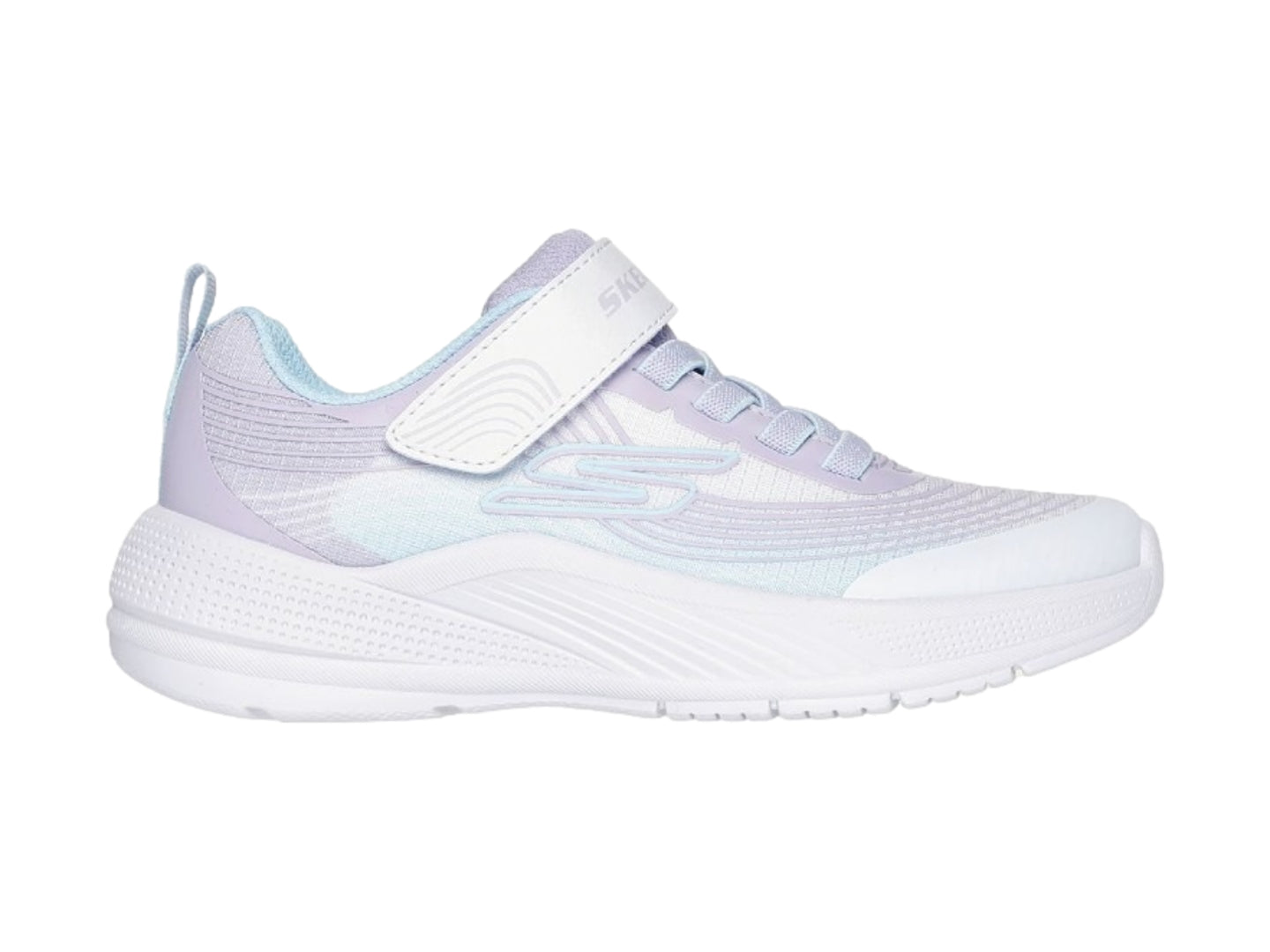 Tenis Skechers Microspec Advance Blanco 303575 Para Niña