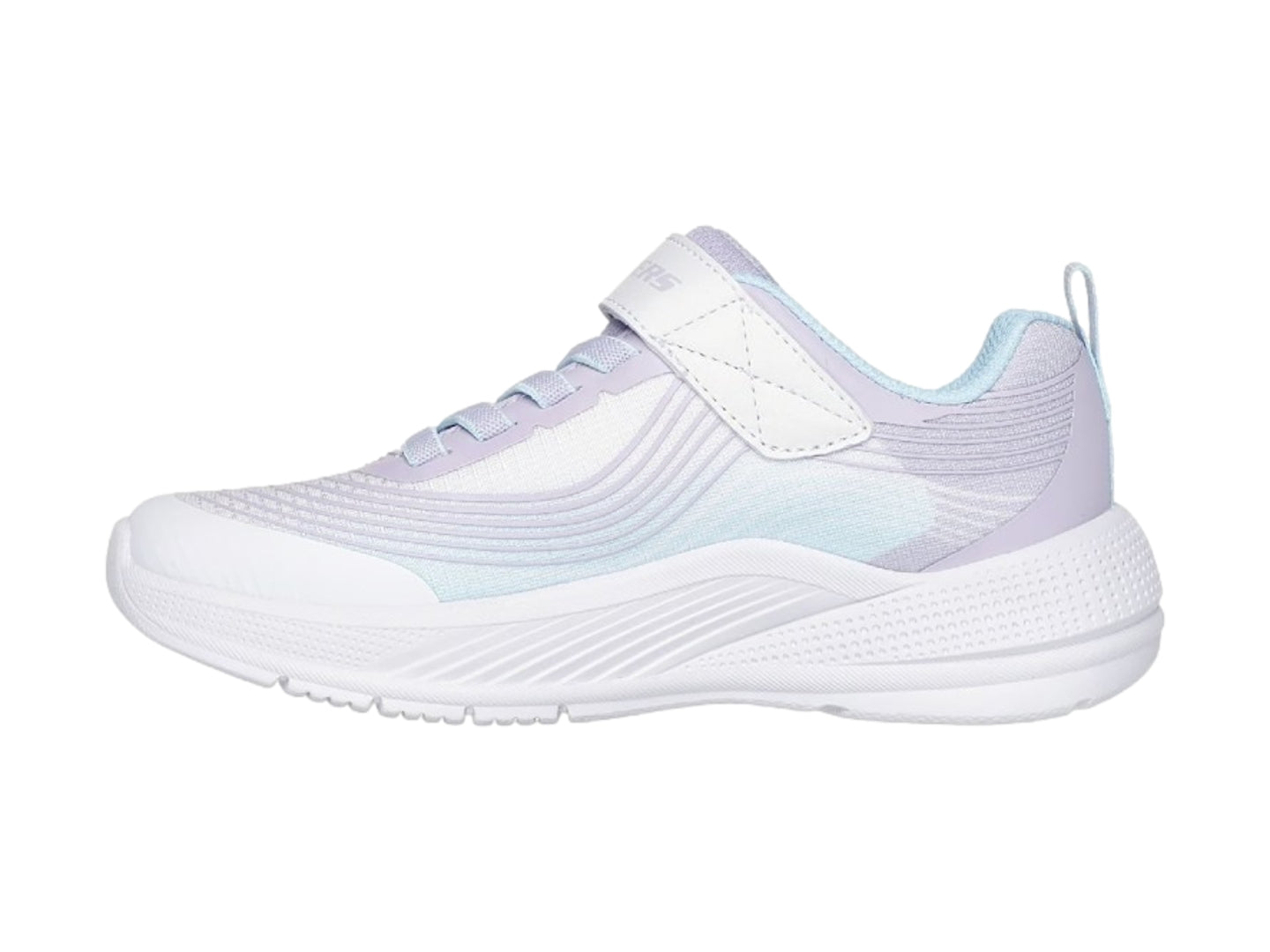 Tenis Skechers Microspec Advance Blanco 303575 Para Niña