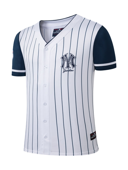 Tops Deportivos Fexpro Playera Fielder Jersey Blanco Js5202 Para Hombre