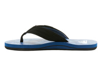 Sandalias Quiksilver Makaha Layback Negro y Azul para Hombre