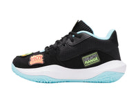 Tenis Under Armour Lockdown 7 Patches Negro para Niño