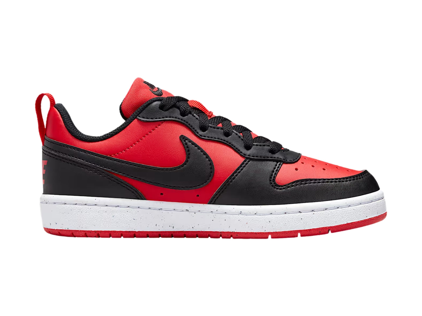 Tenis Nike Court Borough Low Recraft Gs Rojo Niño Dv5456 Para Niño