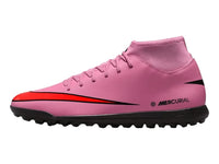 Tenis de Fútbol Nike Superfly 10 Club TF Rosa para Hombre