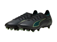 Tenis Taquetes PUMA Ultra 6 Match Negro y Verde para Hombre