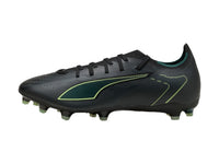 Tenis Taquetes PUMA Ultra 6 Match Negro y Verde para Hombre