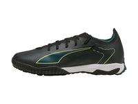 Tenis de Fútbol PUMA Ultra 6 Match TT Negro y Verde para Hombre
