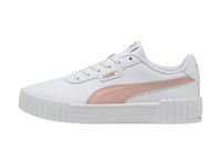 Tenis PUMA Carina 3.0 Blanco y Rosa para Mujer