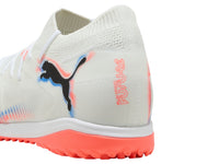 Tenis de Fútbol PUMA Future 8 Match TT Blanco y Rojo para Hombre