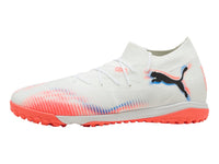 Tenis de Fútbol PUMA Future 8 Match TT Blanco y Rojo para Hombre
