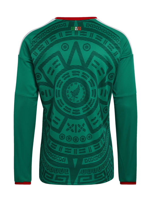 Jersey adidas Local Selección Nacional de México 26 Manga Larga Para Hombre