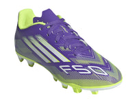 Tenis Taquetes Adidas F50 Club Morado para Niño