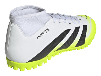 Tenis de Fútbol Adidas Predator Club Blanco y Amarillo para Hombre