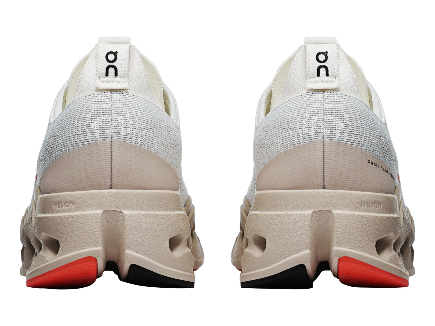 Tenis ON Cloud Cloudsurfer Max Wide Ivory y Salmón para Mujer