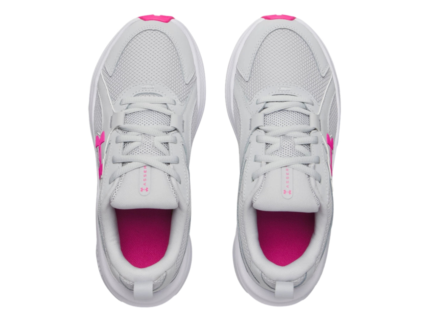 Tenis Under Armour Assert 11 Gris para Niña