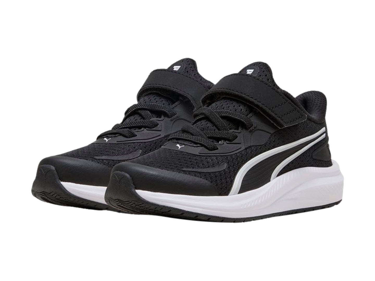 Tenis PUMA Skyrocket 2 Negro y Blanco para Niño
