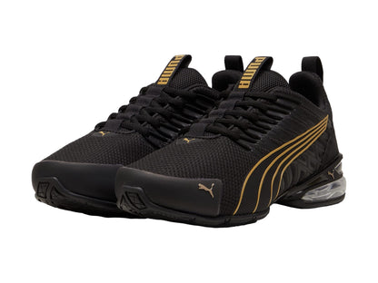 Tenis PUMA Voltaic Evo Negro y Oro Rosa para Mujer
