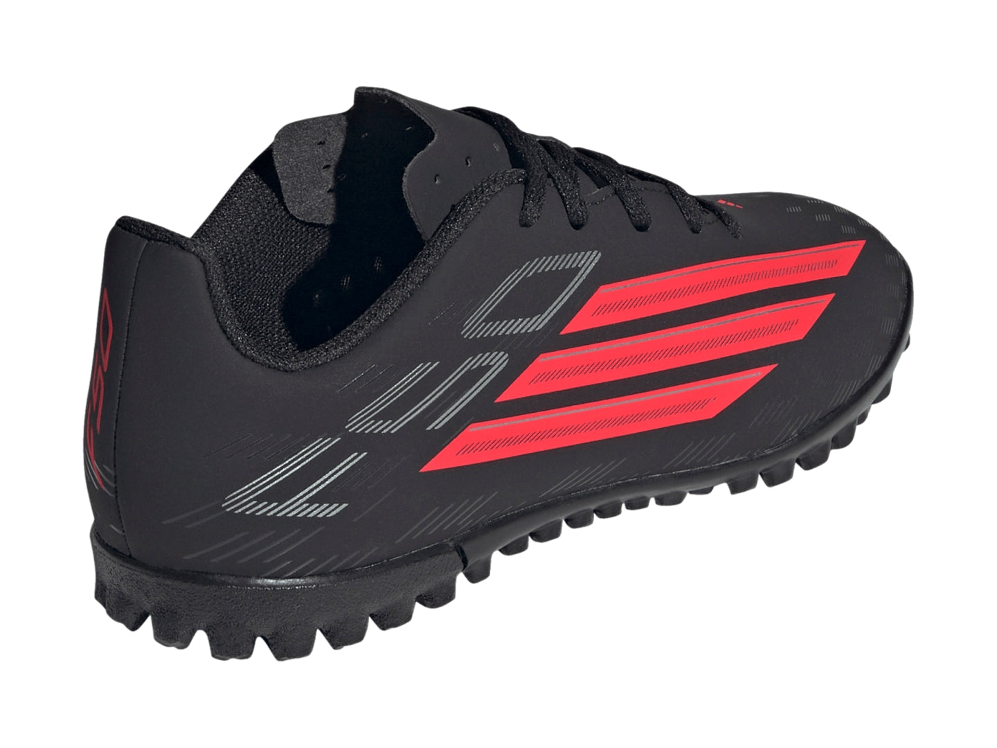 Tenis de Fútbol Adidas F50 Club TF Negro Multicolor para Niño