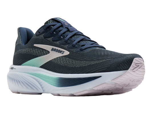 Tenis Brooks Ghost 17 Azul y Rosa para Mujer