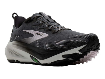 Tenis Brooks Ghost Trail Negro y Rosa para Mujer