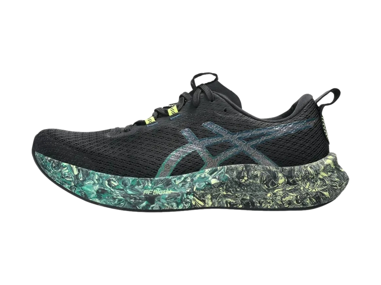 Tenis ASICS Noosa Tri 16 Negro y Verde para Hombre