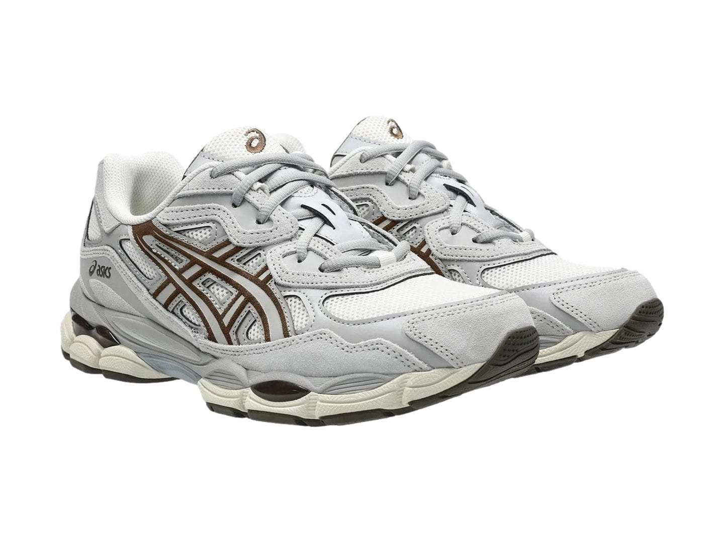 Tenis ASICS GEL-NYC Crema y Gris para Hombre