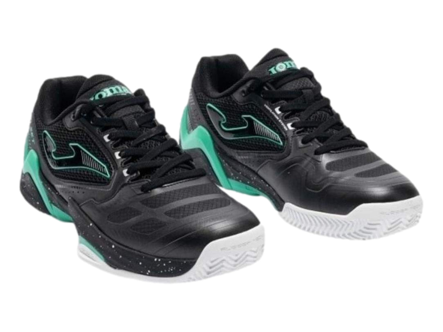 Tenis Joma Set Negro con Turquesa para Hombre