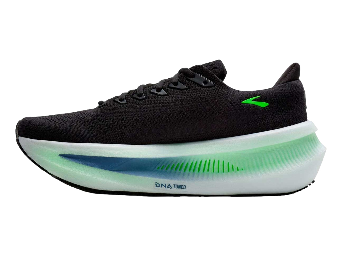 Tenis Brooks Glycerin Max 2 Negro y Verde para Hombre