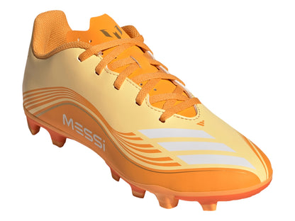 Tenis Adidas F50 Messi Club FG Naranja para Niño