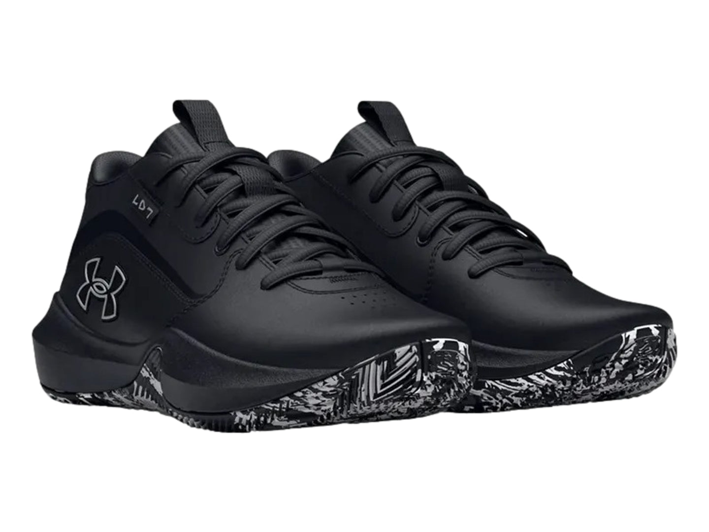 Tenis Under Armour UA GS Lockdown 7 Negro para Niño